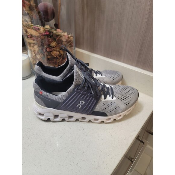 OnCloud Cloudswift Men's Running Shoe Size 11.5 Glacier Grey EUC - Picture 5 of 12